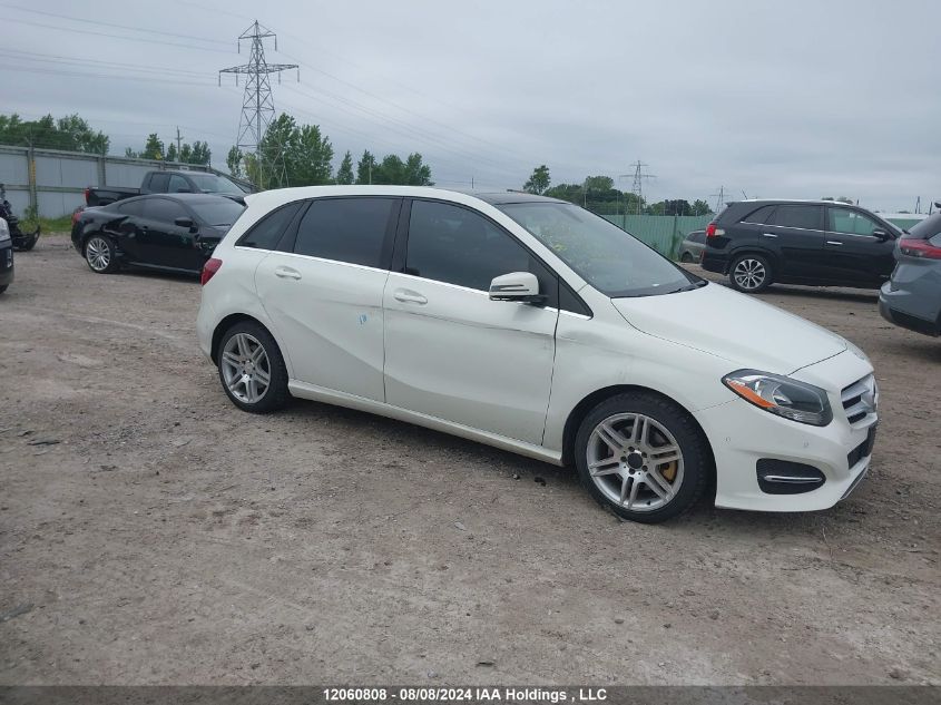 2015 Mercedes-Benz B-Class VIN: WDDMH4GB4FJ328832 Lot: 12060808