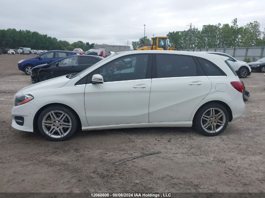 2015 Mercedes-Benz B-Class VIN: WDDMH4GB4FJ328832 Lot: 12060808