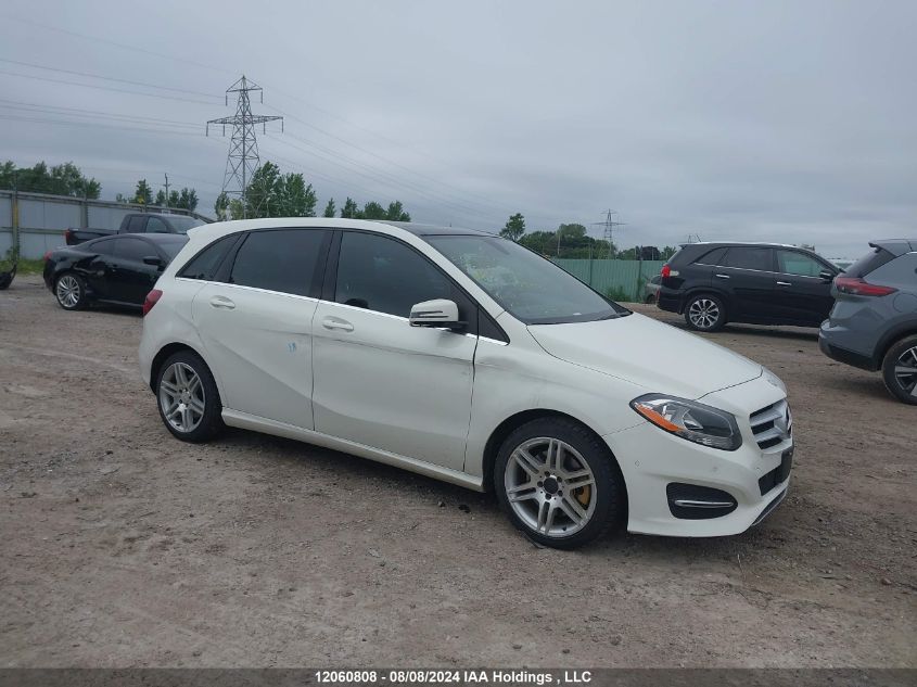 2015 Mercedes-Benz B-Class VIN: WDDMH4GB4FJ328832 Lot: 12060808