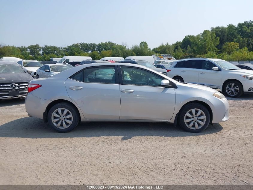 2015 Toyota Corolla L/Le/Le Pls/Prm/S/S Pls VIN: 2T1BURHE6FC337241 Lot: 12060823