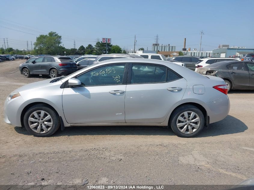 2015 Toyota Corolla L/Le/Le Pls/Prm/S/S Pls VIN: 2T1BURHE6FC337241 Lot: 12060823