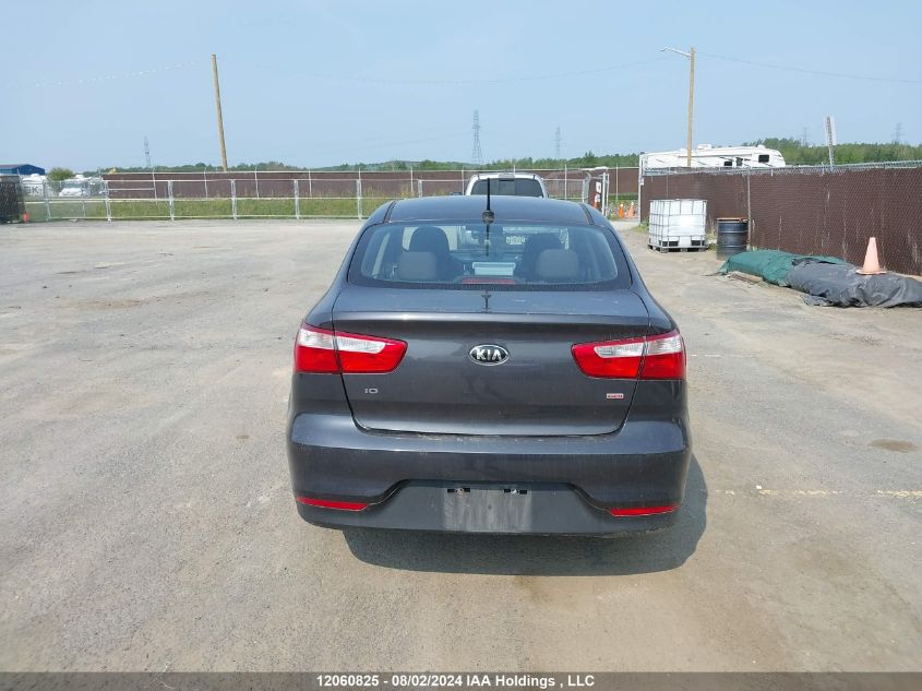 2016 Kia Rio Lx VIN: KNADM4A37G6580907 Lot: 12060825