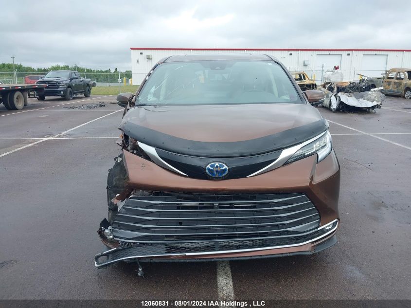 2021 Toyota Sienna Le/Xle/Xse/Limited/Platinum VIN: 5TDGSKFC2MS022798 Lot: 12060831