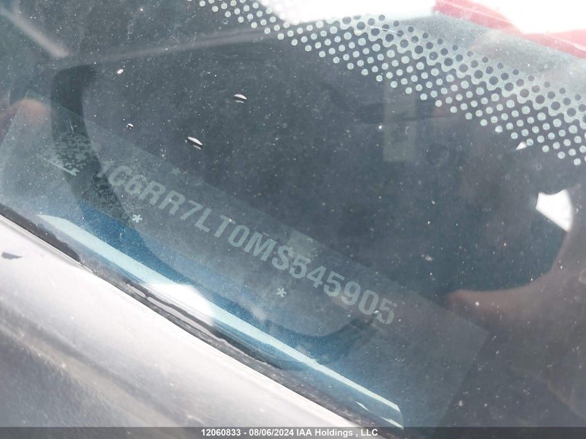 2021 Ram 1500 Classic Slt VIN: 1C6RR7LT0MS545905 Lot: 12060833