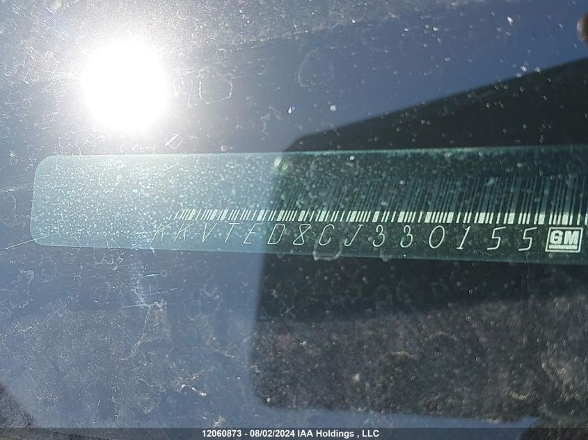 2012 GMC Acadia VIN: 1GKKVTED8CJ330155 Lot: 12060873