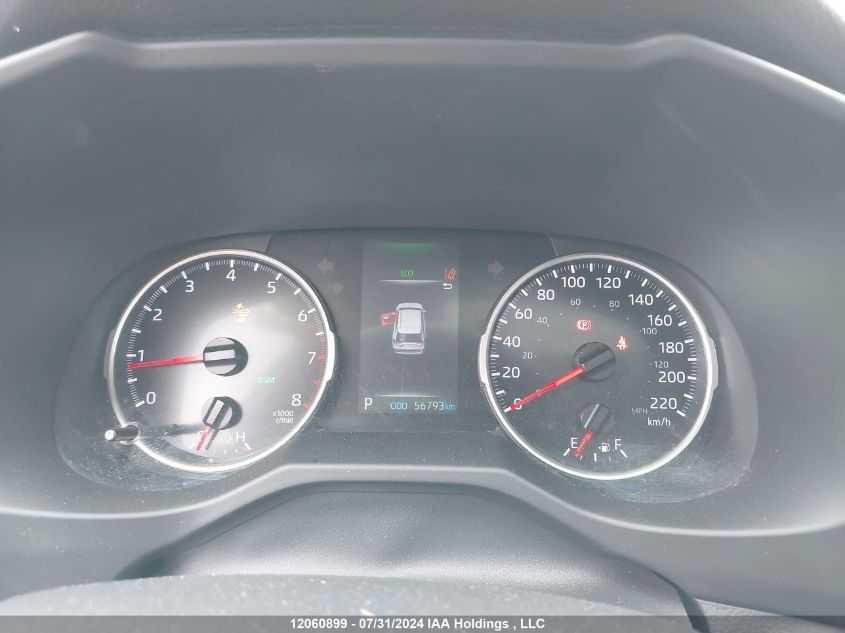 2022 Toyota Rav4 Xle/Xle Premium VIN: 2T3R1RFV6NW309339 Lot: 12060899