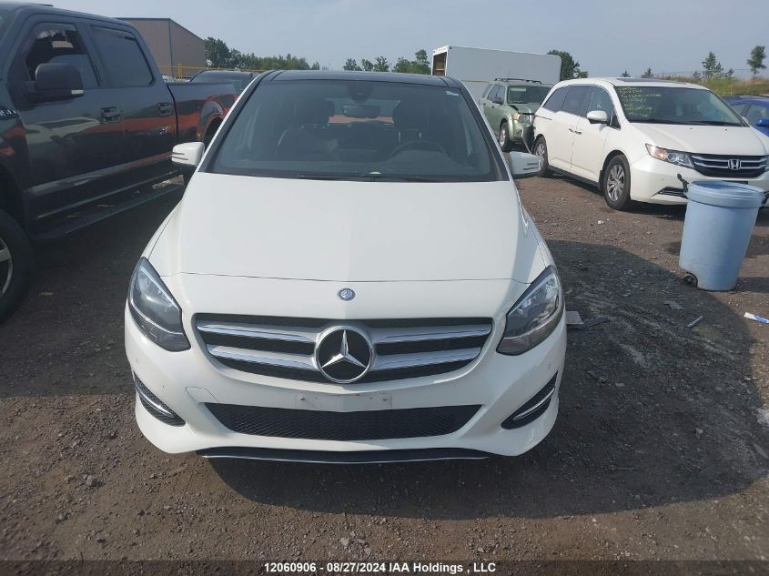 2015 Mercedes-Benz B-Class VIN: WDDMH4GB5FJ299115 Lot: 12060906