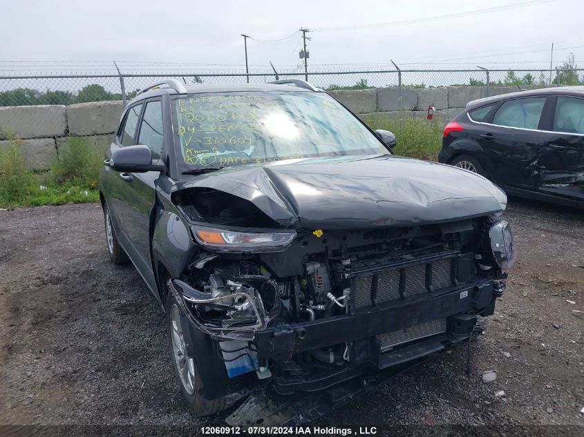 2024 Hyundai Venue Sel/Limited VIN: KMHRC8A33RU310604 Lot: 12060912