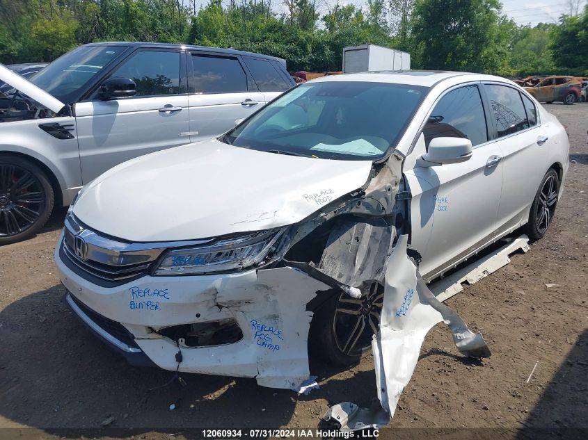 1HGCR2F02GA804070 2016 Honda Accord Sedan