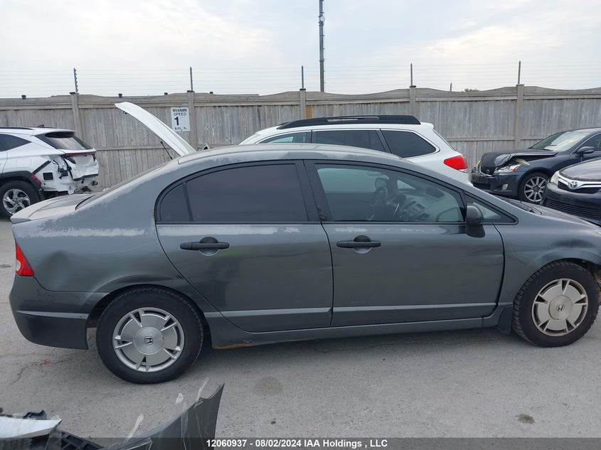 2009 Honda Civic Sdn VIN: 2HGFA164X9H022167 Lot: 12060937