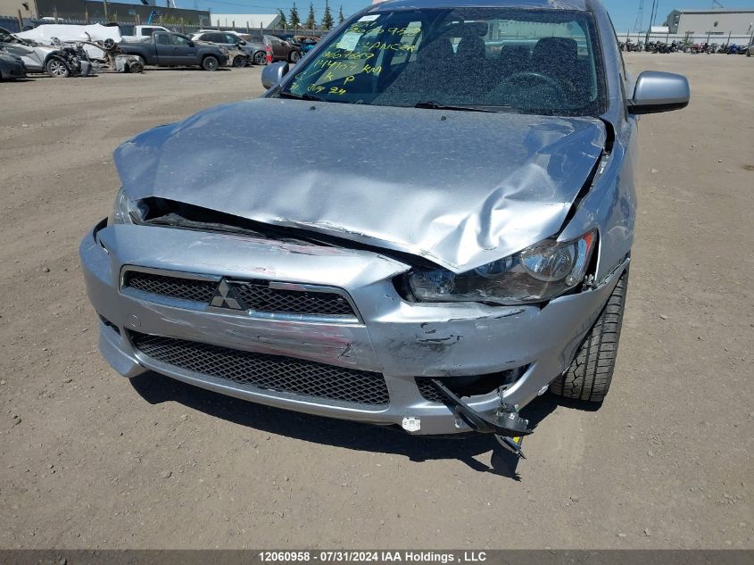 2008 Mitsubishi Lancer VIN: JA3AU26U18U607669 Lot: 12060958