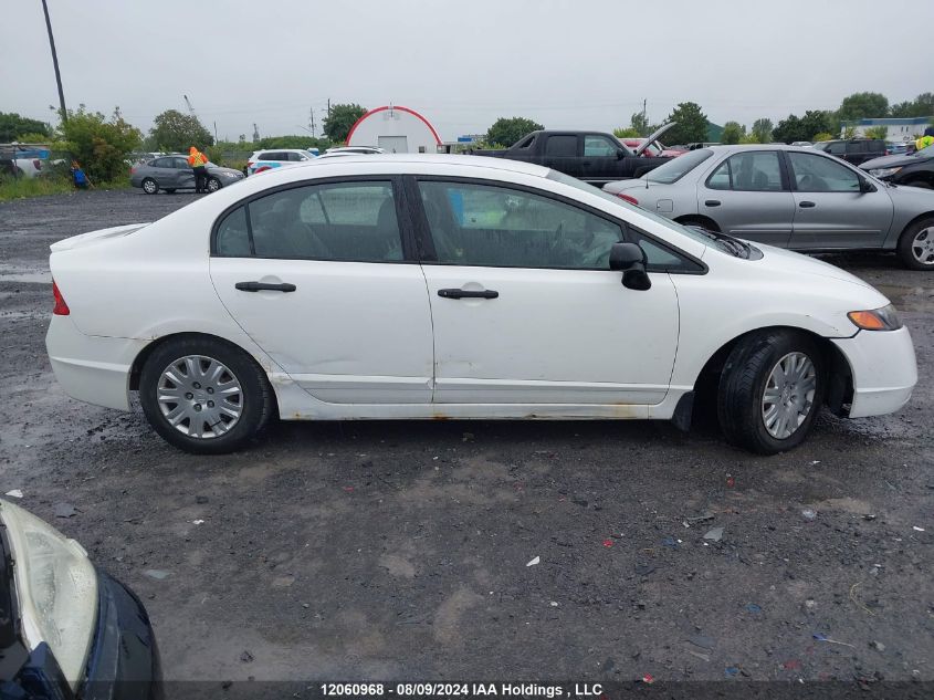 2008 Honda Civic Sdn VIN: 2HGFA15278H011710 Lot: 12060968
