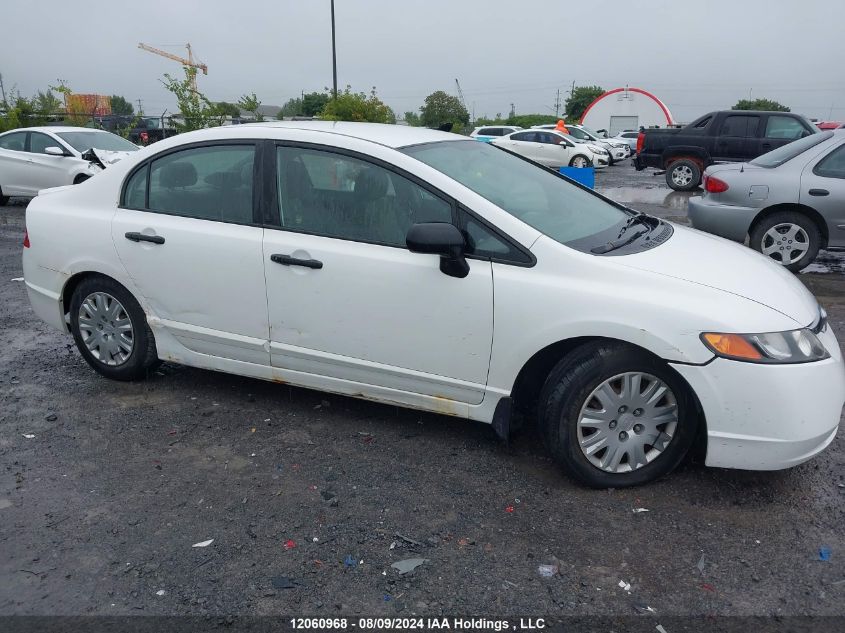 2008 Honda Civic Sdn VIN: 2HGFA15278H011710 Lot: 12060968