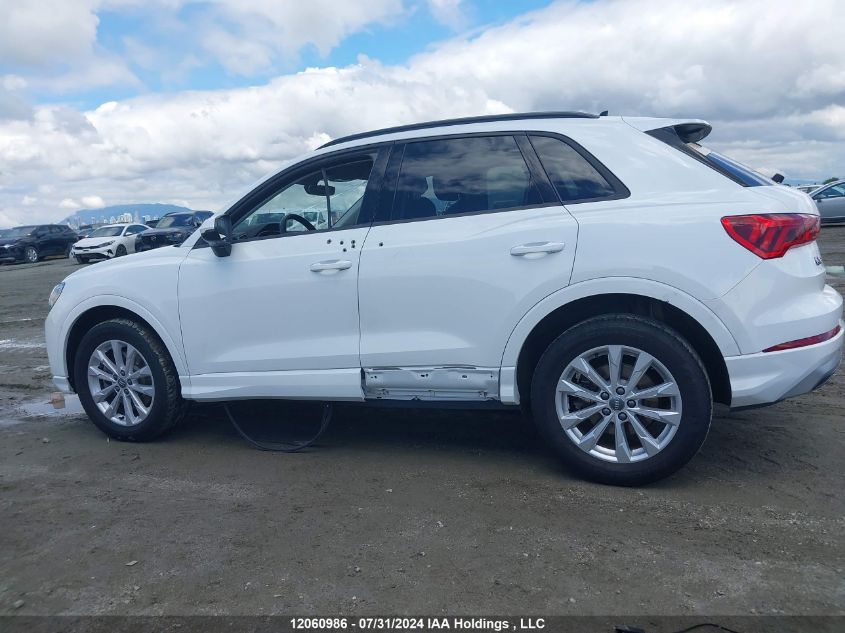 2020 Audi Q3 Premium VIN: WA1AECF30L1004292 Lot: 12060986