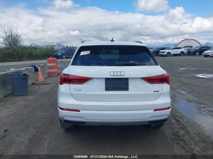 2020 Audi Q3 Premium VIN: WA1AECF30L1004292 Lot: 12060986