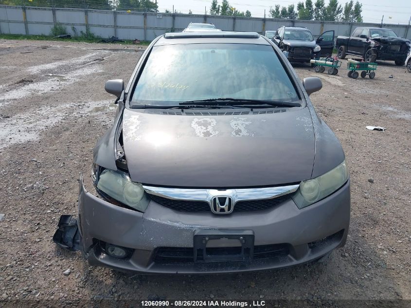 2009 Honda Civic Sdn VIN: 2HGFA16639H007639 Lot: 12060990