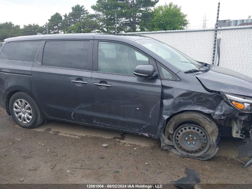 2017 Kia Sedona VIN: KNDMA5C12H6326360 Lot: 12061004