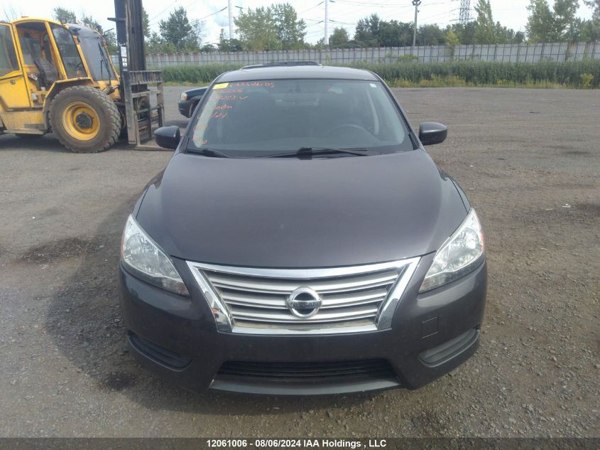 2013 Nissan Sentra VIN: 3N1AB7AP6DL704203 Lot: 12061006