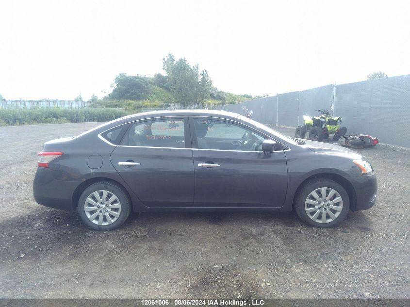 2013 Nissan Sentra VIN: 3N1AB7AP6DL704203 Lot: 12061006