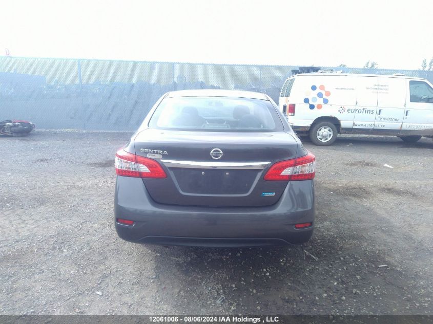 2013 Nissan Sentra VIN: 3N1AB7AP6DL704203 Lot: 12061006