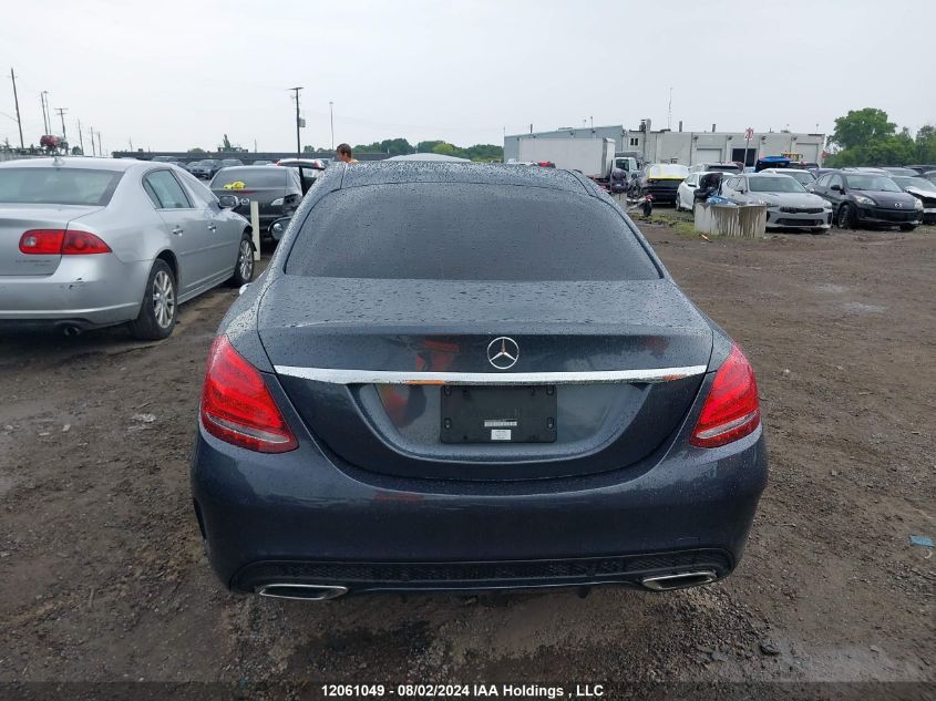 2016 Mercedes-Benz C-Class VIN: 55SWF4KBXGU097846 Lot: 12061049