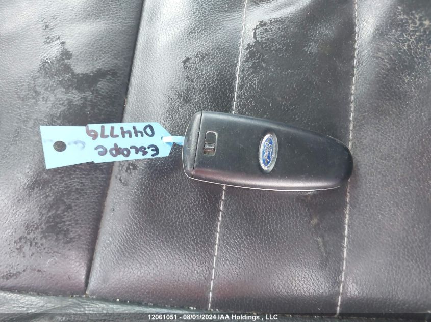 2013 Ford Escape Sel VIN: 1FMCU0H90DUD44779 Lot: 12061051