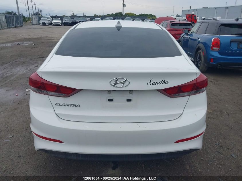 KMHD84LF6JU498454 2018 Hyundai Elantra Sel/Value/Limited