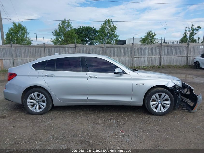 2011 BMW 5 Series Gran Turismo VIN: WBASP2C58BC338008 Lot: 12061068