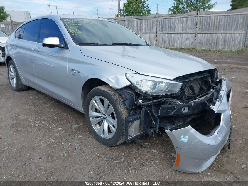 2011 BMW 5 Series Gran Turismo VIN: WBASP2C58BC338008 Lot: 12061068
