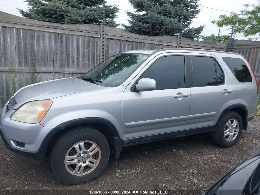 2002 Honda Cr-V VIN: JHLRD78982C808589 Lot: 12061083