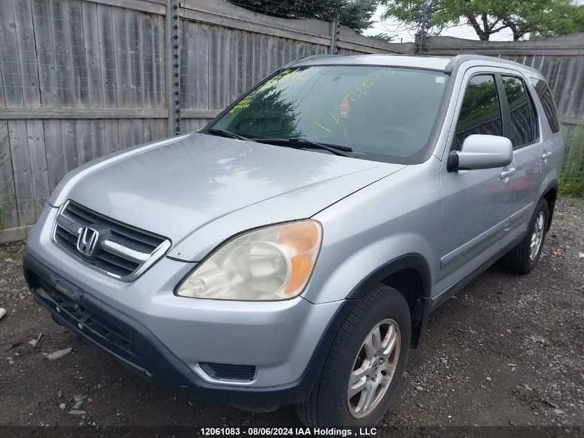 2002 Honda Cr-V VIN: JHLRD78982C808589 Lot: 12061083