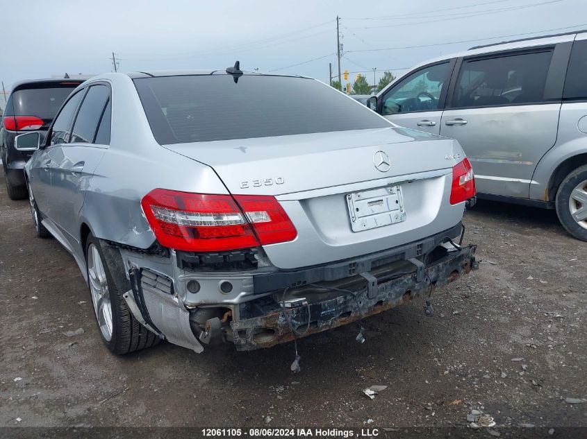 2012 Mercedes-Benz E-Class VIN: WDDHF8JB5CA609220 Lot: 12061105