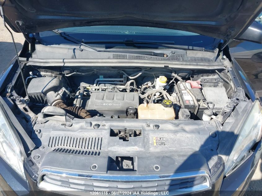 2015 Chevrolet Trax VIN: 3GNCJKSBXFL205106 Lot: 12061115