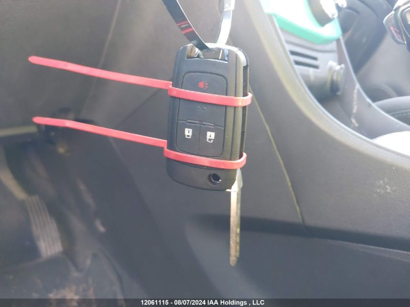 2015 Chevrolet Trax VIN: 3GNCJKSBXFL205106 Lot: 12061115