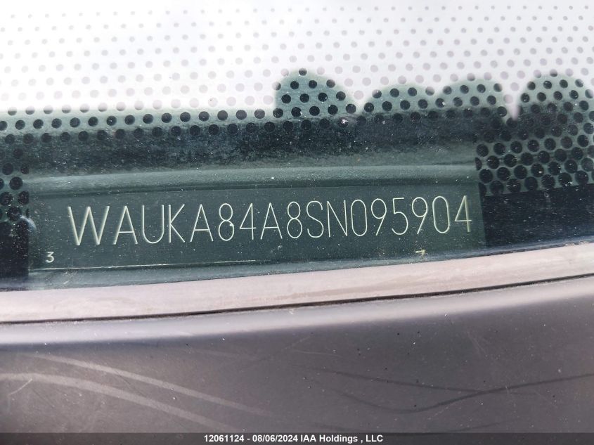 1995 Audi S6 VIN: WAUKA84A8SN095904 Lot: 12061124