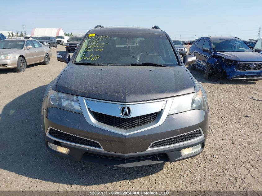 2011 Acura Mdx VIN: 2HNYD2H64BH004587 Lot: 12061131