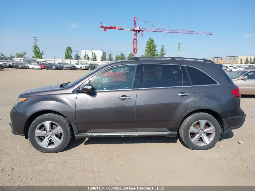 2011 Acura Mdx VIN: 2HNYD2H64BH004587 Lot: 12061131