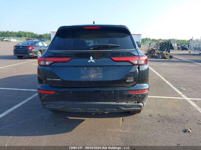 2022 Mitsubishi Outlander VIN: JA4J4TA88NZ610594 Lot: 12061137