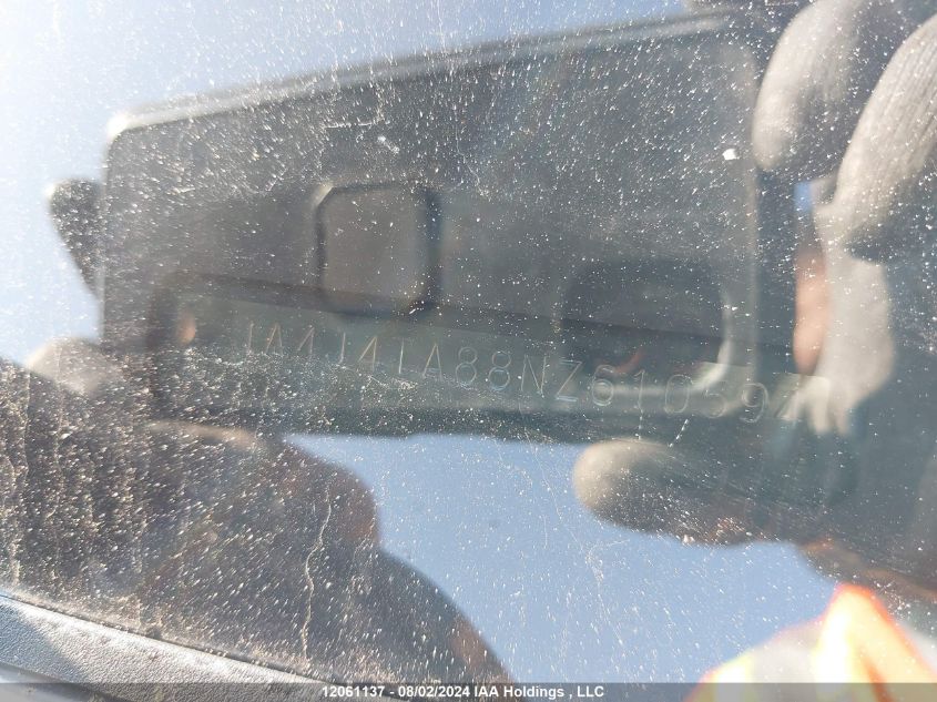 2022 Mitsubishi Outlander VIN: JA4J4TA88NZ610594 Lot: 12061137