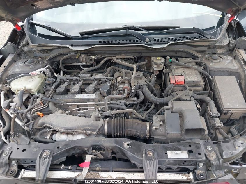 2019 Honda Civic Touring VIN: 2HGFC1F94KH105640 Lot: 12061138