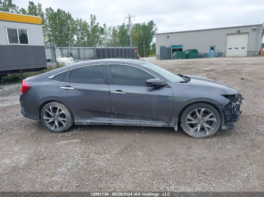 2019 Honda Civic Touring VIN: 2HGFC1F94KH105640 Lot: 12061138