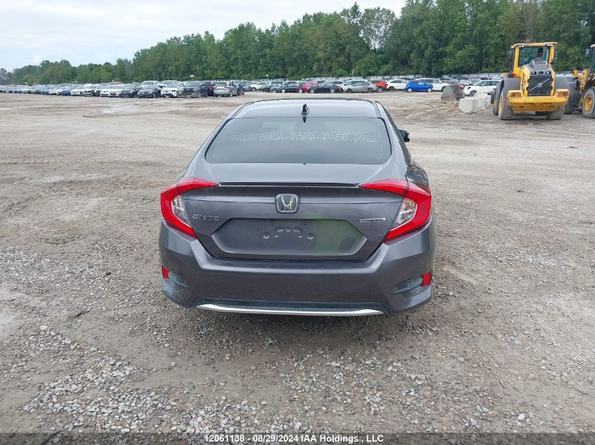 2019 Honda Civic Touring VIN: 2HGFC1F94KH105640 Lot: 12061138