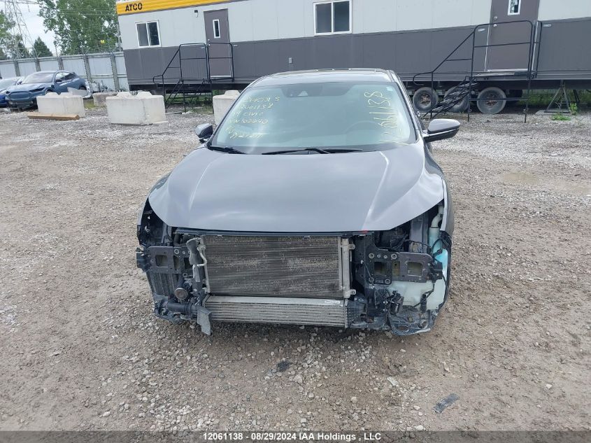 2019 Honda Civic Touring VIN: 2HGFC1F94KH105640 Lot: 12061138