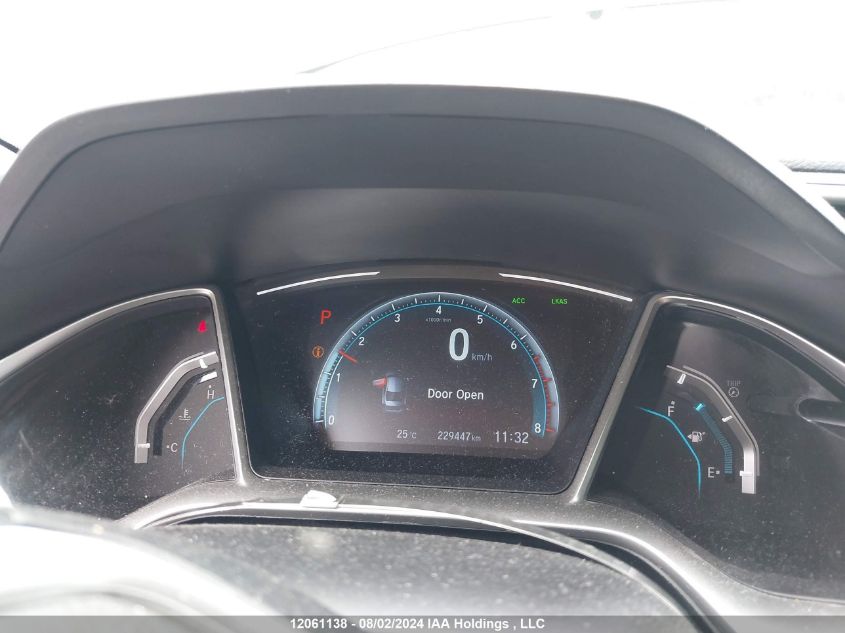 2019 Honda Civic Touring VIN: 2HGFC1F94KH105640 Lot: 12061138