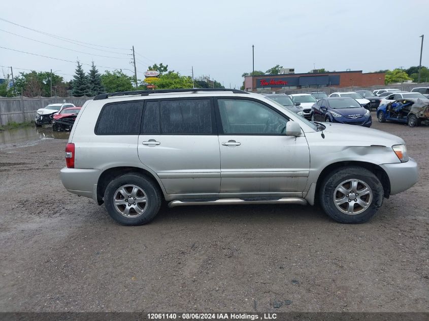 2006 Toyota Highlander VIN: JTEHP21A560148554 Lot: 12061140
