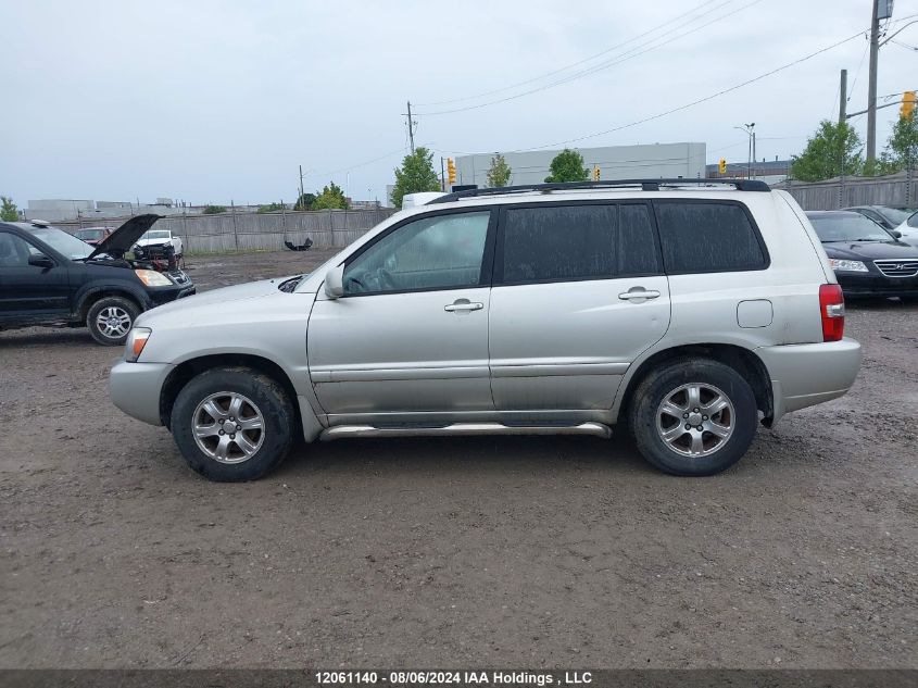 2006 Toyota Highlander VIN: JTEHP21A560148554 Lot: 12061140