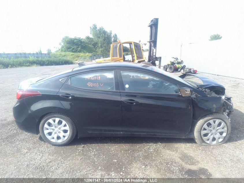 2014 Hyundai Elantra Se/Sport/Limited VIN: 5NPDH4AE6EH488103 Lot: 12061147