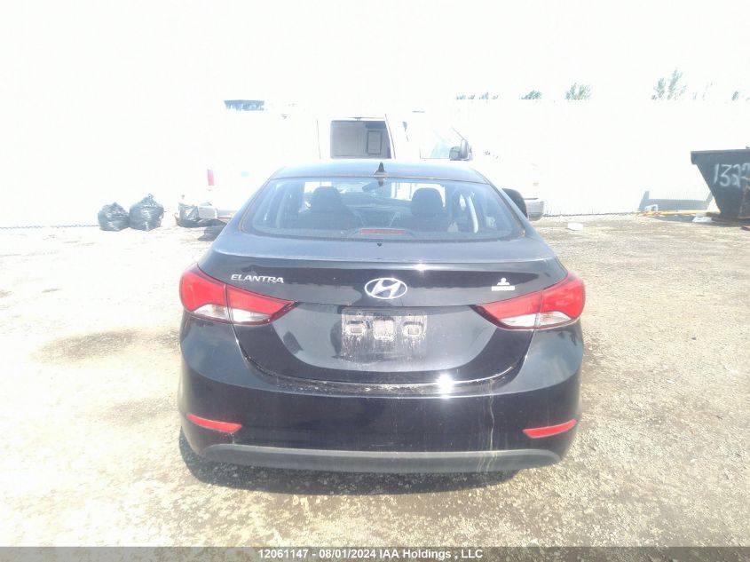 2014 Hyundai Elantra Se/Sport/Limited VIN: 5NPDH4AE6EH488103 Lot: 12061147