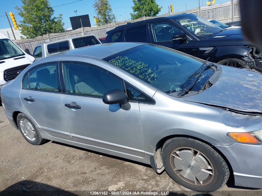 2008 Honda Civic Sdn VIN: 2HGFA16478H104615 Lot: 12061152