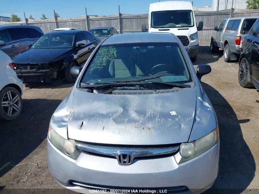 2008 Honda Civic Sdn VIN: 2HGFA16478H104615 Lot: 12061152